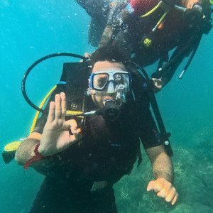 Scuba diving